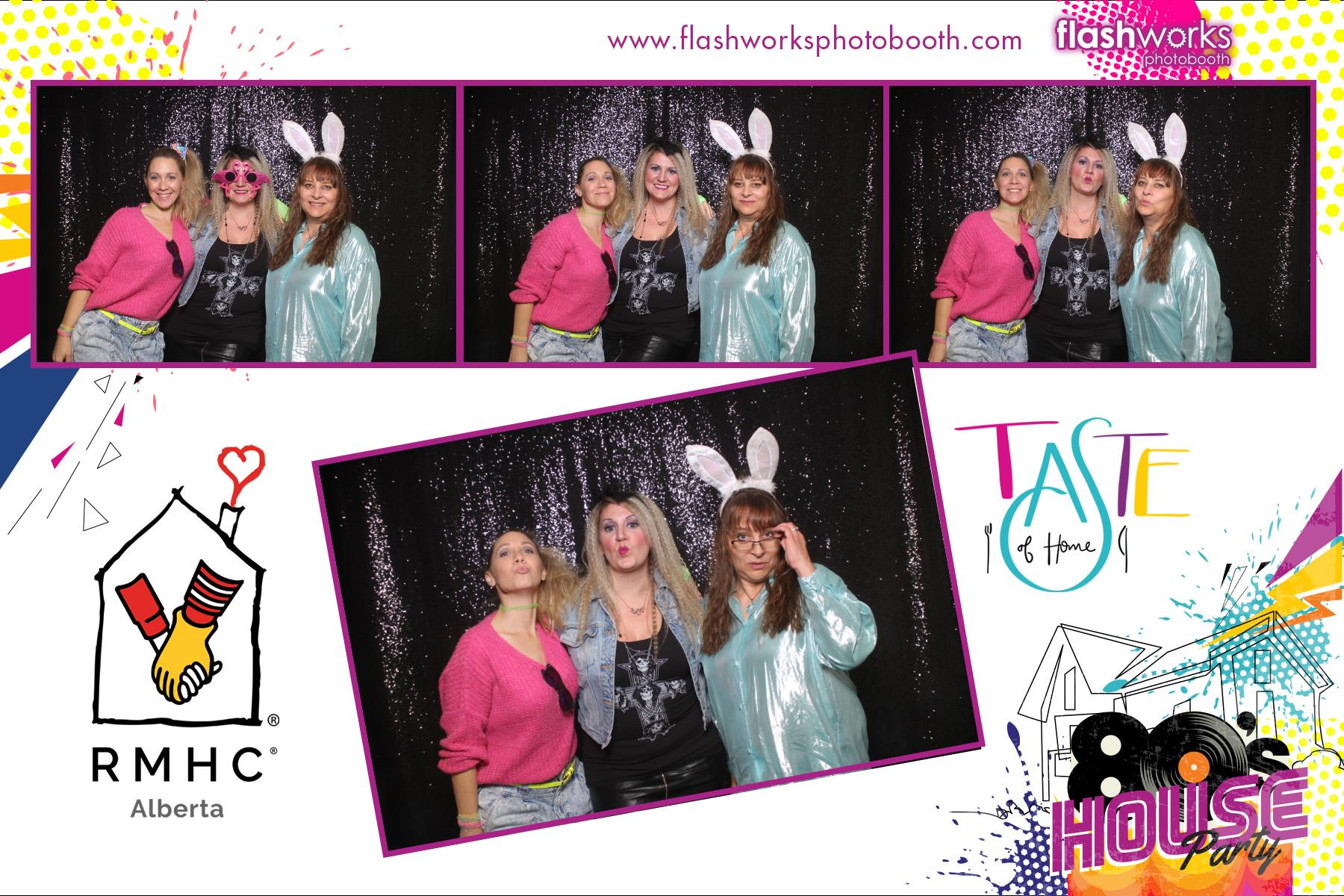 RMHC Alberta - Taste of Home Gala - 80s House Party | View more photos from the event at gallery.flashworksphotobooth.com/u/FlashworksPhotoboothInc/RMHC-Alberta-Taste-of-Home-Gala-80s-House-Party